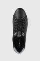 črna Tommy Hilfiger usnjeni čevlji