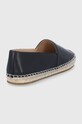Încălțăminte Coach - Espadrile de piele Canva C6763.BLK negru