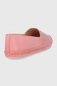 Obuwie Coach espadryle skórzane Carley Leather C6763.RZH C6763.RZH różowy