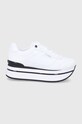 Guess Pantofi HANSIN textil alb FL5HNS.PEL12.WHT