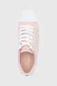 ροζ Δερμάτινα ελαφριά παπούτσια Guess