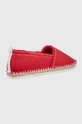 Armani Exchange espadryle czerwony