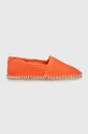 oranžová Espadrilky Armani Exchange Dámsky