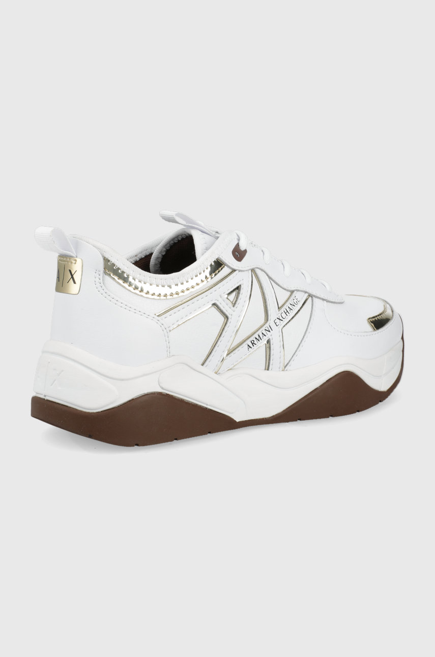 Boty Armani Exchange bílá