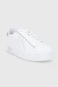 Шкіряні черевики Armani Exchange білий