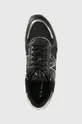 czarny Armani Exchange sneakersy XDX090.XV433.K704
