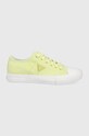 Guess tenisówki PRANZE płaska żółty FL6PNZ.FAB12.LIME