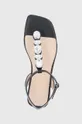 čierna Kožené sandále Guess Sefora