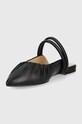 Obuwie Guess klapki skórzane VIVIANAS FL6VVS.LEA06.BLACK czarny