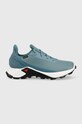 Ботинки Salomon Alphacross 3 GTX без утепления голубой L41447500