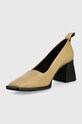 Obuwie Vagabond Shoemakers czółenka skórzane HEDDA 5303.101.08 beżowy