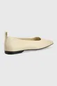 Vagabond Shoemakers bőr balerina cipő Delia bézs