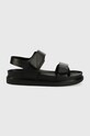 Kožené sandály Vagabond Shoemakers Erin přírodní kůže černá 5332.601.20