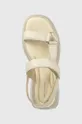 béžová Kožené sandále Vagabond Shoemakers Courtney