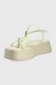 Încălțăminte Vagabond Shoemakers sandale de piele Courtney 5334.701.62 verde