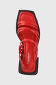 Шкіряні сандалі Vagabond Shoemakers Hennie червоний 5337.101.47