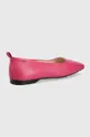 Vagabond Shoemakers bőr balerina cipő Delia lila