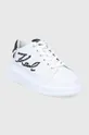 Karl Lagerfeld buty skórzane KAPRI KL62572.010 biały