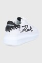 Обувь Кожаные ботинки Karl Lagerfeld Kapri KL62572.010 белый