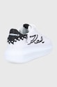 Obuv Kožená obuv Karl Lagerfeld KAPRI KL62572.010 biela