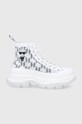 Karl Lagerfeld tenisi Luna textil alb KL42959.H11
