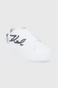 Topánky Karl Lagerfeld Maxi Kup biela