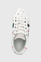 biały Karl Lagerfeld buty skórzane SKOOL KL60112.01S