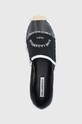 Karl Lagerfeld espadrile Kamini negru KL80108A.900