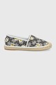 Karl Lagerfeld espadrile KAMINI textil gri KL80122.9LE