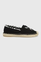 Karl Lagerfeld espadryle KAMINI KL80117Z.901 czarny