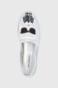 Karl Lagerfeld espadrile Kamini argintiu KL80111.9SL