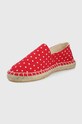 Obuwie Big Star espadryle JJ274866 czerwony
