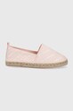 Big Star espadryle tekstylny różowy JJ274962