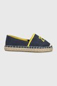 Big Star espadryle tekstylny granatowy JJ274973