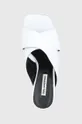 biały Karl Lagerfeld klapki skórzane K-BLOK KL30605.011