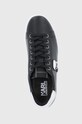 Karl Lagerfeld buty skórzane KUPSOLE III czarny KL61030A.000