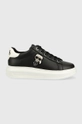 czarny Karl Lagerfeld sneakersy KAPRI KL62530A.000 Damski