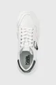 λευκό Δερμάτινα παπούτσια Karl Lagerfeld Kapri Run