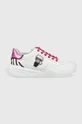 λευκό Δερμάτινα αθλητικά παπούτσια Karl Lagerfeld Kapri Run Γυναικεία