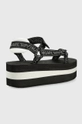 Sandale Karl Lagerfeld VELOCITA HI WEDGE crna