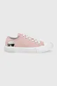 ροζ Πάνινα παπούτσια Karl Lagerfeld Kampus Iii Γυναικεία
