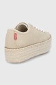 Obuwie Levi's tenisówki Tijuana 2.0 Espedrille D6531.0002 beżowy