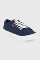 Πάνινα παπούτσια Levi's Malibu 2.0 σκούρο μπλε