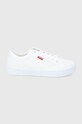 Levi's tenisówki Malibu 2.0 płaska biały D6534.0003
