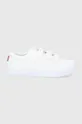 λευκό Πάνινα παπούτσια Levi's Malibu 2.0 Velcro Γυναικεία