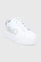 Δερμάτινα παπούτσια Liu Jo Kylie 05 λευκό