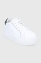 Δερμάτινα παπούτσια Liu Jo Kylie 07 λευκό