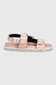 Σανδάλια Surface Project ίσια πλατφόρμα ροζ FRIGG.PINK