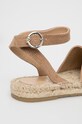 Obuwie Liu Jo espadryle zamszowe VERA 01 SA2271PX020S1853 brązowy