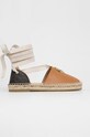 Liu Jo espadryle VERA 02 imitacja skóry licowej brązowy SA2277PX148S1853